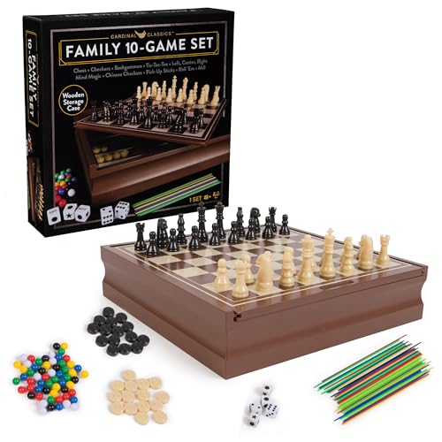 Spin Master Games, Cardinal Classics, Family 10 Classic Games Set,