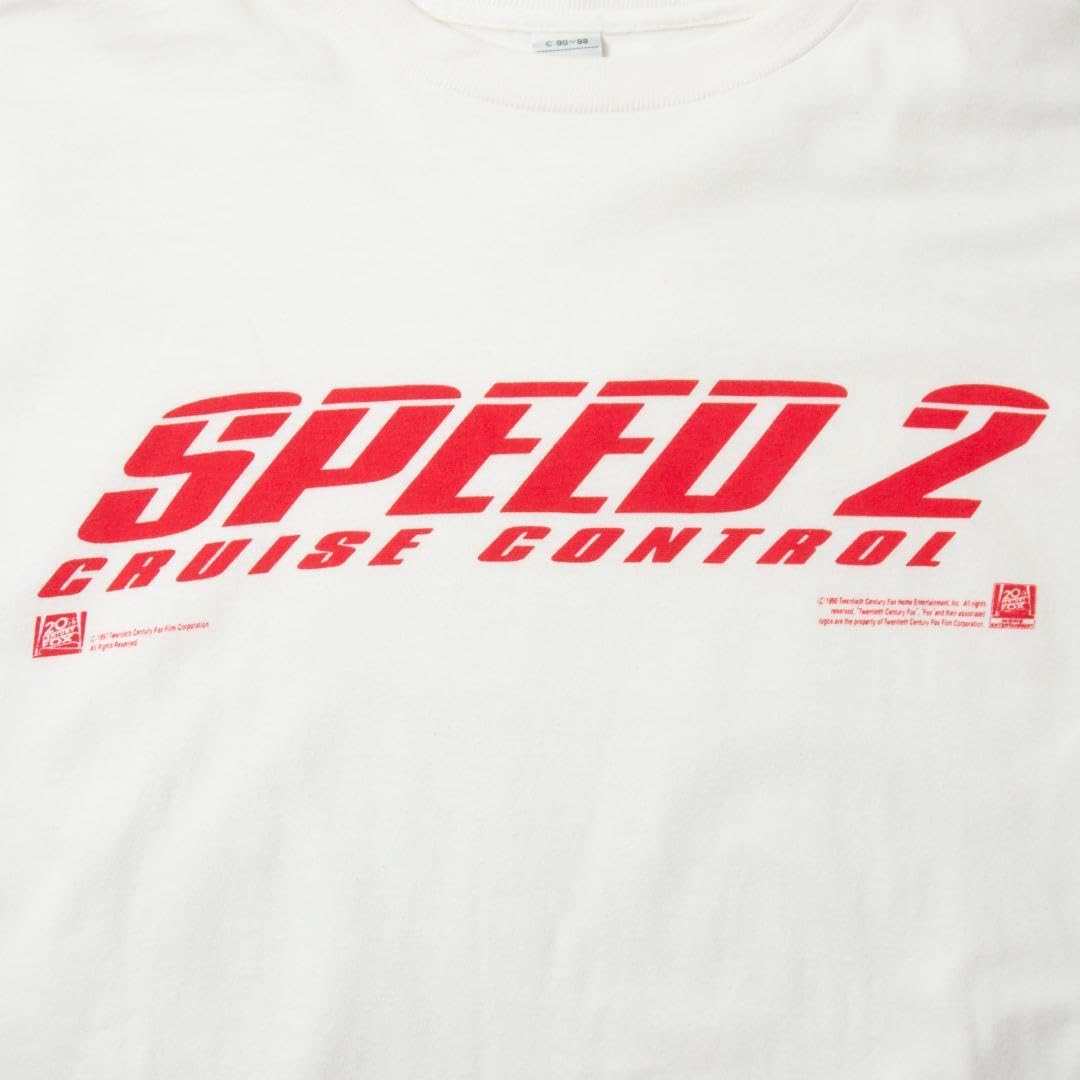 2枚★スピード SPEED 映画　アンドロメディア Tシャツ　1998年 Amazon.co.jp: 1998年 映画 スピード 2 Tシャツ ムービー Tシャツ 90s