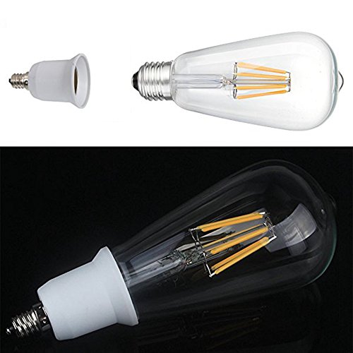 12 Pack E12 To E27 / E26 Adapter E12 Chandelier Socket To E27 / E26 Medium Socket Converter #TOP3