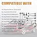 Raodelupe 8K0407505A 14PCS Front Control Arm Balljoint Suspension Kit Compatible with Audi Q5 A4 A5 A6 A7 S4 S5 S6 2008-2018 RS5 RS7 SQ5 2013-2018 For Porsche Macan 2015-2023 4G0407694B 8K0407506A