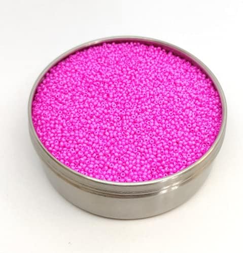 250 g PRECIOSA ORNELA rocailles Seed Beads Round 10/0 (2.4 mm) Pink (16177)