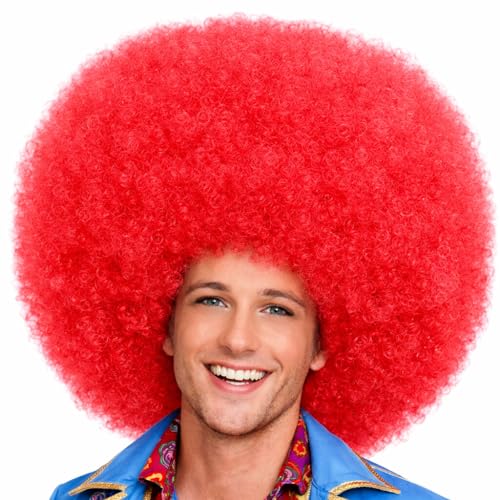 Hatstar XL Afro Perücke | Kraushaar Lockenkopf Perücke | Rasta...