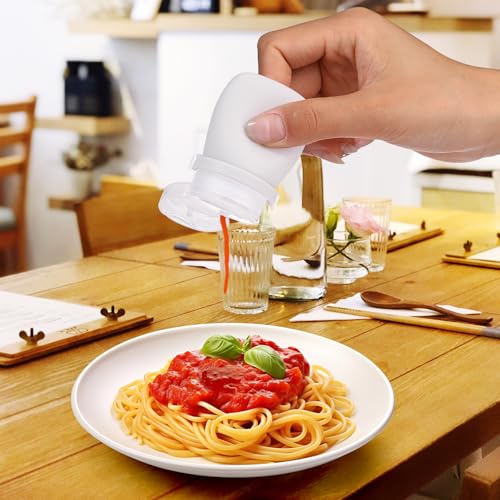 RONRONS 4 Pack 1oz TSA Approved Leakproof Silicone Travel Squeeze Bottles for Toiletries, Shampoo, Salad Dressing, Travel Essentials3