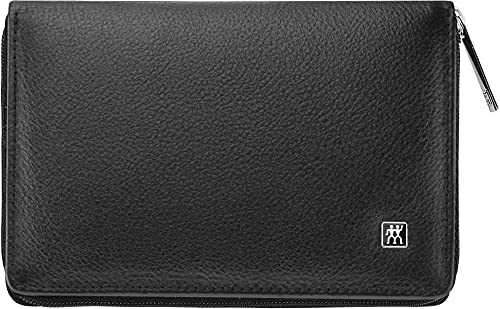 ZWILLING Maniküre und Pediküre Set 8-teilig, Komplettset für die Nagelpflege, Reisegröße, Leder, Premium, Schwarz – Bild 3