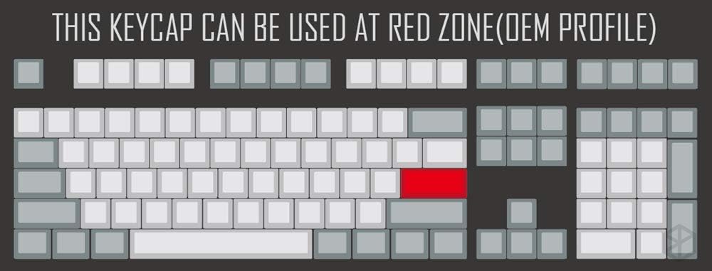 KPREPUBLIC Novelty Shine Through Keycaps ABS Etched Kill All Devil Black red for Custom Mechanical Keyboard Enter Backspace Tanjirou Nezuko (Red Kill Devil Enter x1) image 3
