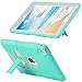 BENTOBEN iPad Air 2 Case, Hybrid Shockproof with Kickstand, Mint Green