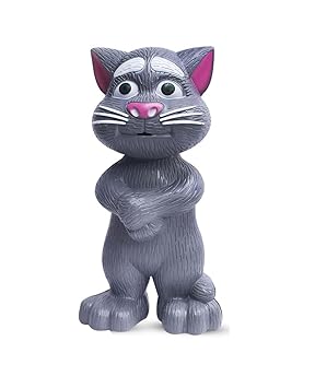 PRIME Repeating Words Talking Tom Cat Toy for Kids Birthday Return Gift Item Multi Color Pack of 1 (Talking Tom)