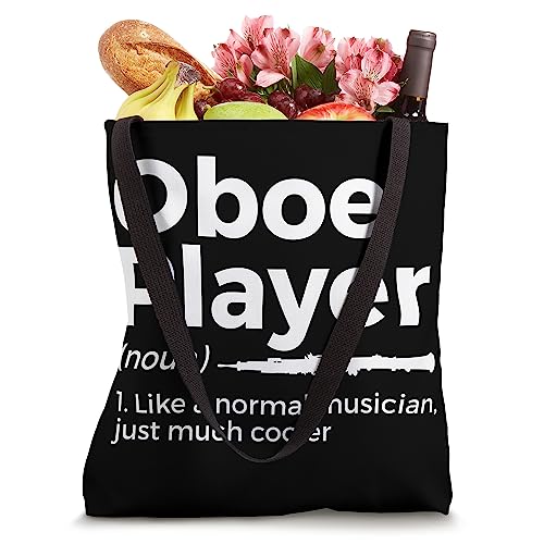Bolso Tote Divertido Oboe Player miniatura 4