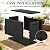 Yardgrace 270 Gallon Lockable Resin Outdoor Storage Box, Waterproof & Weather Resistant Deck Box for Patio Cushion, Garden Tools & Pool Accessories, Black