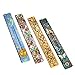Hosley Set of 4 Assorted 10" Long Wood Incense Holder. Ideal Gift for Wedding, Party Favor, Aromatherapy, Zen, Spa, Reiki Chakra Meditation O7