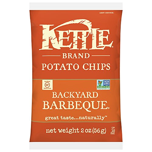 Image of Kettle Brand Potato Chips, Backyard Barbeque, 2 Ounce Bag (Pack of 24)