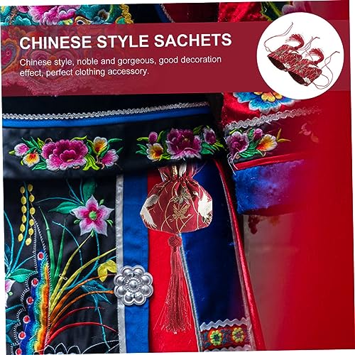 Bolsa sachet vacía decorativa portátil 3 piezas miniatura 7