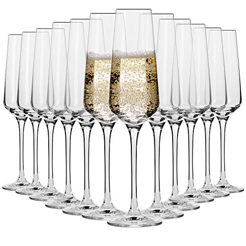 Set Regalo 2 Bicchieri Da Spumante Personalizzati Con Incisione Laser - Motivo Vite E Fiore - 170 Ml