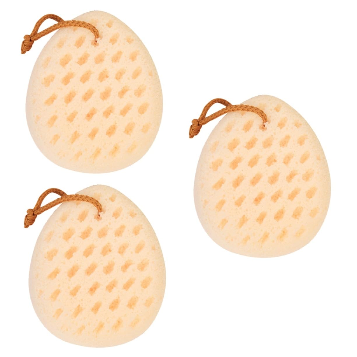 FRCOLOR 3 esponjas de baño para niños pequeños, esponja de bebé para baño exfoliante, de aire para, cepillo de, exfoliante, cara, lavabo, almohada, lavandería hombre