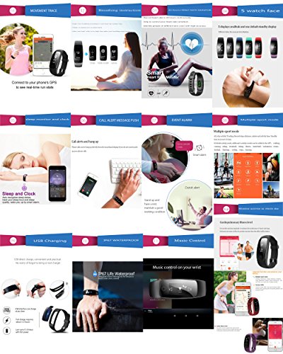 Smartwatch impermeabile IP67 Activity Tracker con