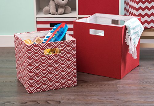 Dii Collapsible Polyester Storage Cube, Solid, Lightweight And Durable, Small Square, 11X11X11, Rust #TOP7