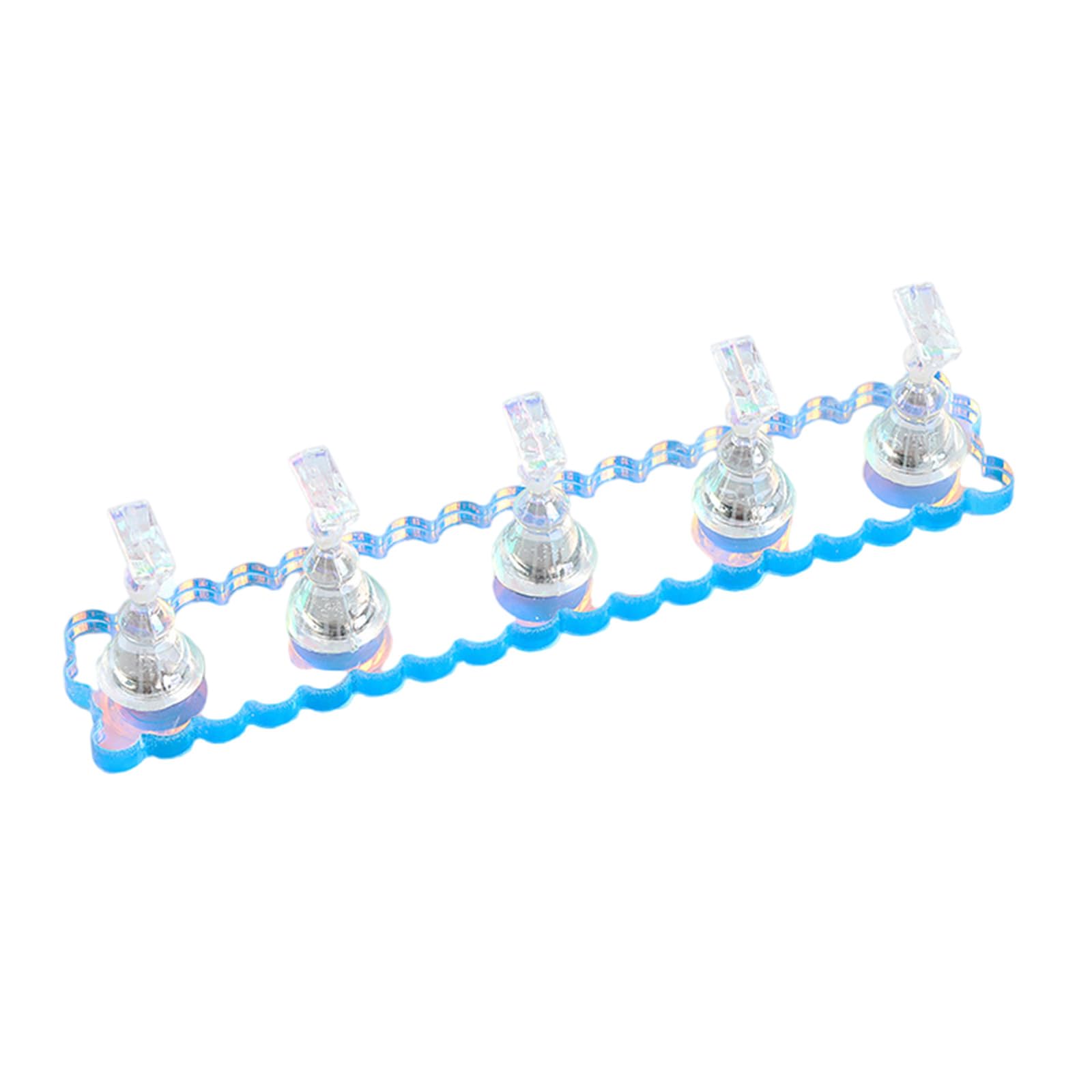 oringnat Stand for Press On Holder Acrylic Nails Art Display Stand Magnetic Tips Practice Holder for Salons