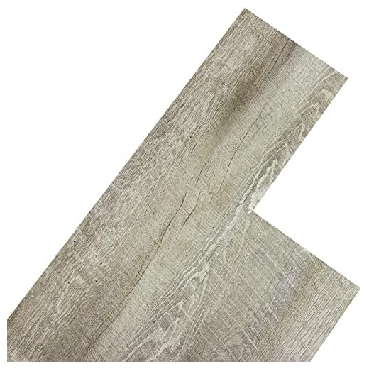 STILISTA Vinyl Laminat Dielen, 15 Dekors wählbar, 5,07m² oder 20m², rutschfest, wasserfest, schwer entflammbar - 5,07m² Eiche rustikal