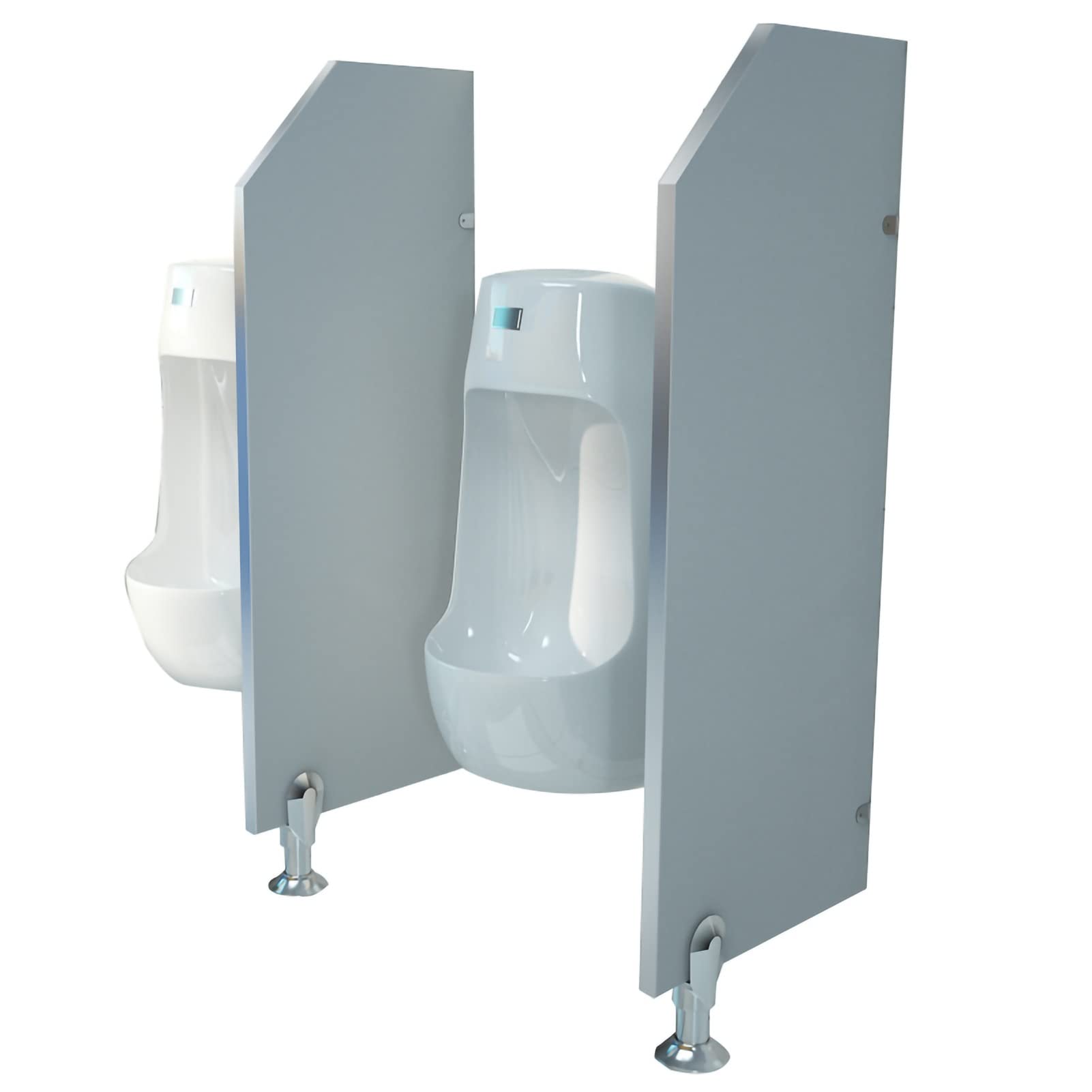Écran de séparation pour urinoir en PVC pour école pour préserver l'intimité dans les sanitaires