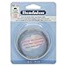 Beadalon Half Round Wire 316L Stainless Steel 22 Gauge, 15-Meter