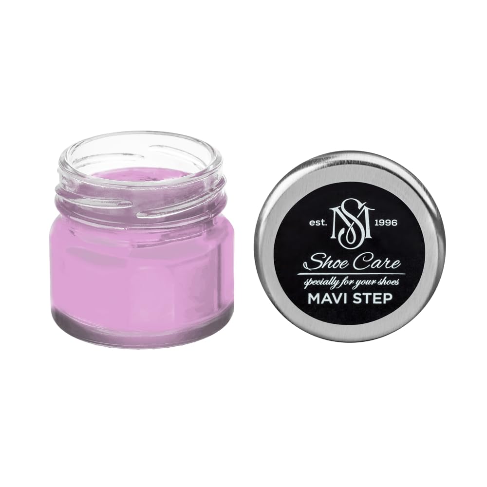 Réparer le Cuir Terni avec la Crème de Cirage MAVI STEP Rose Lavande Vibrant
