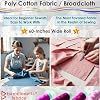 Barcelonetta | Poly Cotton Fabric for Sewing | Broadcloth Fabric | by the Yard | 60" Wide Roll | Lightweight, Breathable | Lining, Home Textile, Skirts, Tote Bags (Purple, 1 Yard) #2