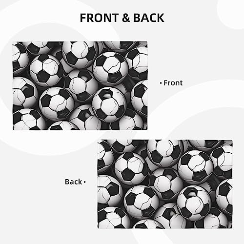 Set de table ballon de foot lavable pour protéger la table des enfants - 4