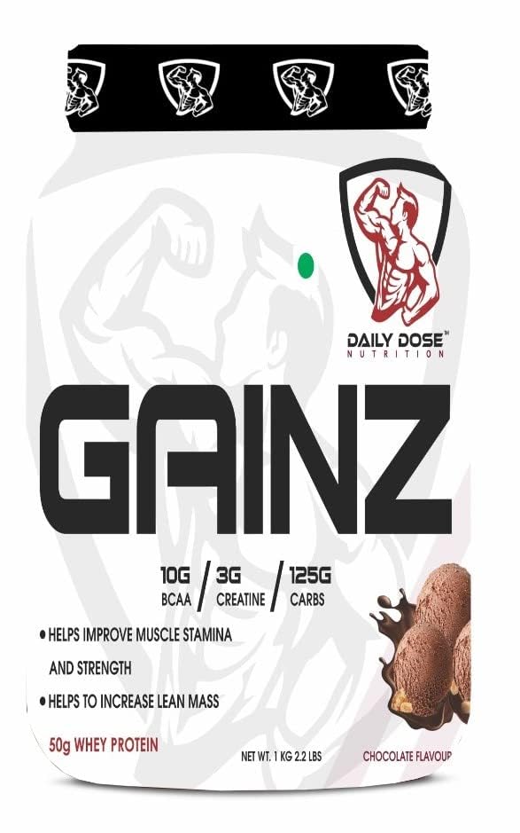 Daily Dose Nutrition High Protein & High Carbs Mass Gainer For Muscle Mass Gain | 50g Protein, 748 Calories, 10g BCAA & 3g Creatine | Gain Strength & Size | High Calories Formula with Vitamins & Minerals for Weight Gain | Weight Gainer for Women & Me (B0BPY5J4Z2) Amazon Price History, Amazon Price Tracker