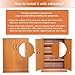 Jovitec 12 Sets Magnetic Door Catch Cabinet Door Latch with Screws and Adhesive for Home Office Furniture Cabinet Cupboard