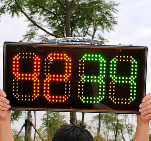 Marcador electrónico para fútbol, pantalla LED miniatura 5