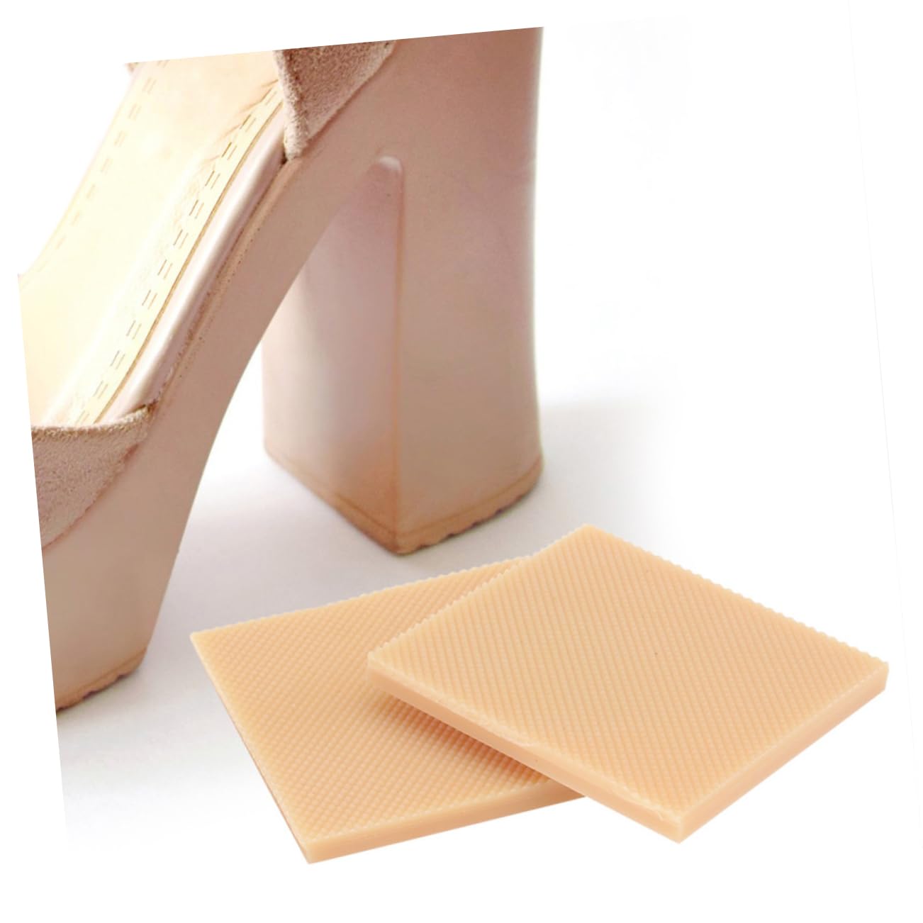 Healvian 20stücke Hochwertige Gummipads Für Schuhe Rutschfeste Sohle Für High Heels Und Boots Geräuschreduzierung Gummi Einfache Montage Langlebig Individuell Zuschneidbar