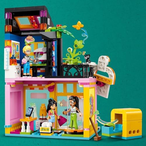 LEGO Friends Vintage Giyim Mağazası 42614-6 Yaş ve Üzeri Çocuklar için Olly, Liann ve Jordin Minifigürü İçeren Yaratıcı Oyuncak Yapım Seti (409 Parça) - Görsel 5