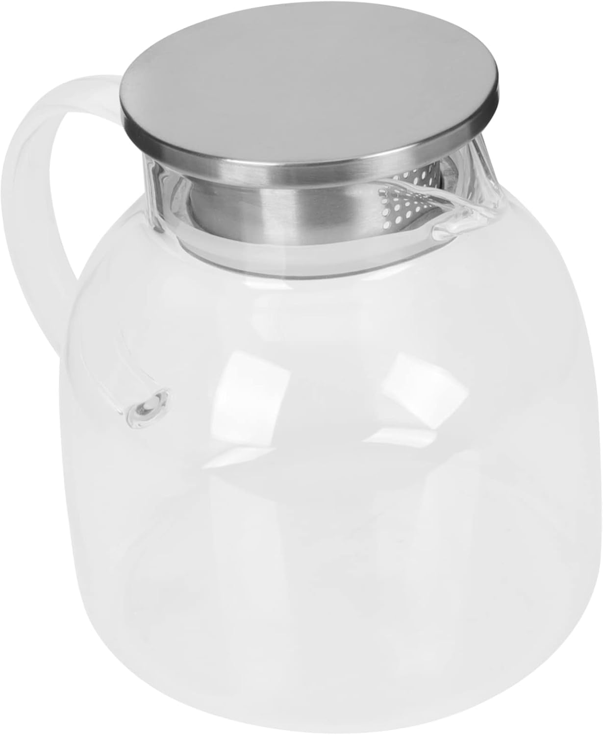 KJHBV Milk Water Bottle Milk Pitcher with Lid Milk Container Tea Pitcher 1300ml