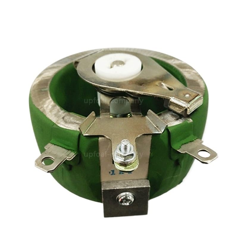 Rhéostat Haute Puissance 200 W Max R-50 ohm, résistance bobinée Variable rotative, Forme de Disque, sans Fond, réglable, rhéostat Coulissant