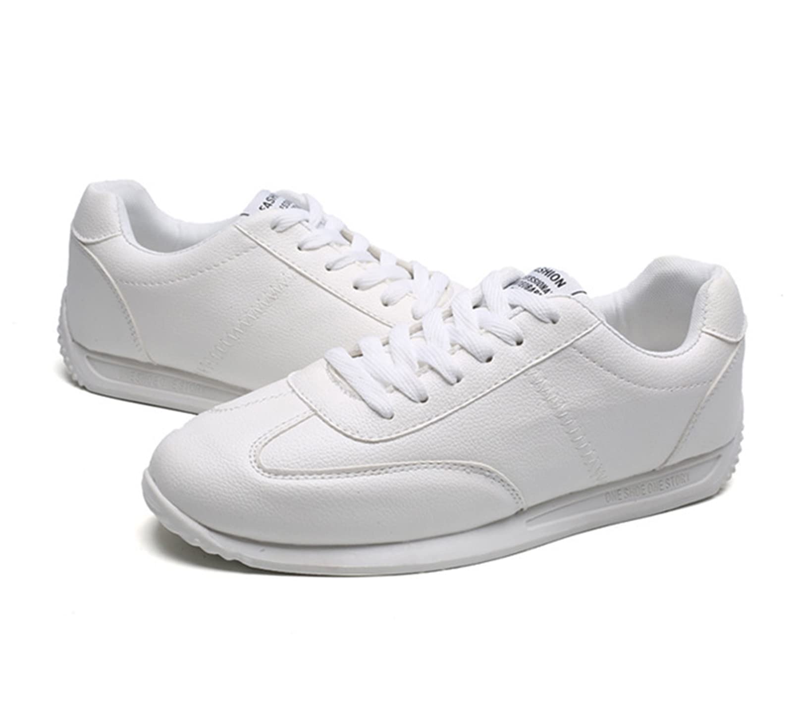 Zapatos Deportivos Infantiles Zapatos Aeróbicos Competitivos Infantiles Zapatos De Fitness De Suela Blanda Zapatos De Fitness Jazz Modernos Zapatos De Baile para Niños Niñas(43 EU, White)