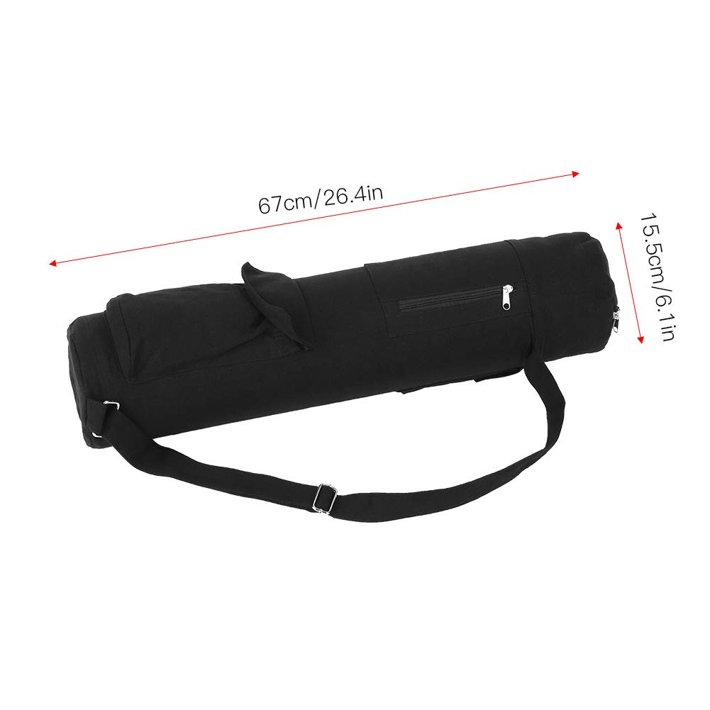 Borsa Per Tappetino da Yoga Borsa Per Tappetino da Yoga in Tela Borsa da Yoga Multifunzionale Zaino da Trasporto Per Yoga con Cinturino Regolabile Per Riporre Tappetini da Yoga