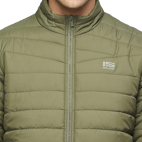 Image of Pepe Jeans Mens Polyester Long Length Jacket