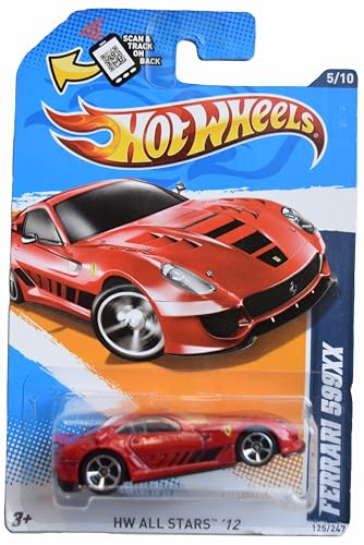 Hot Wheels Ferrari 599XX, HW All Stars '12 5/10 [red] 125/247