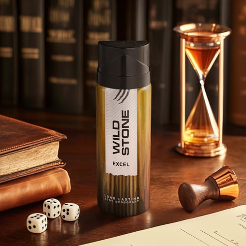 Image of Wild Stone Excel Deodorant for Men, Pack Of 3 (200ml Each) | Best Deo for Office | A Long-Lasting Body Spray for Men | Excel Body Spray with Woody Fragrance