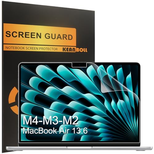 KEANBOLL 3-Pack Anti Glare (Matte) Screen Protector Designed for MacBook Air 13.6 inch 2026 (Model: A3449 A3240 A3113 A2681 M5 M4 M3 M2 Chip)- Eye Protection Anti Fingerprint Shield