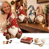 Kit de Couture DIY Nain Patchwork, Déco Maison Noël Mer Loisir Créatif (A)