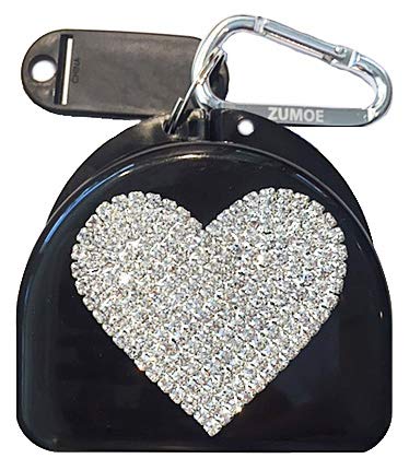 Decorated Retainer Case - Young Love - Black