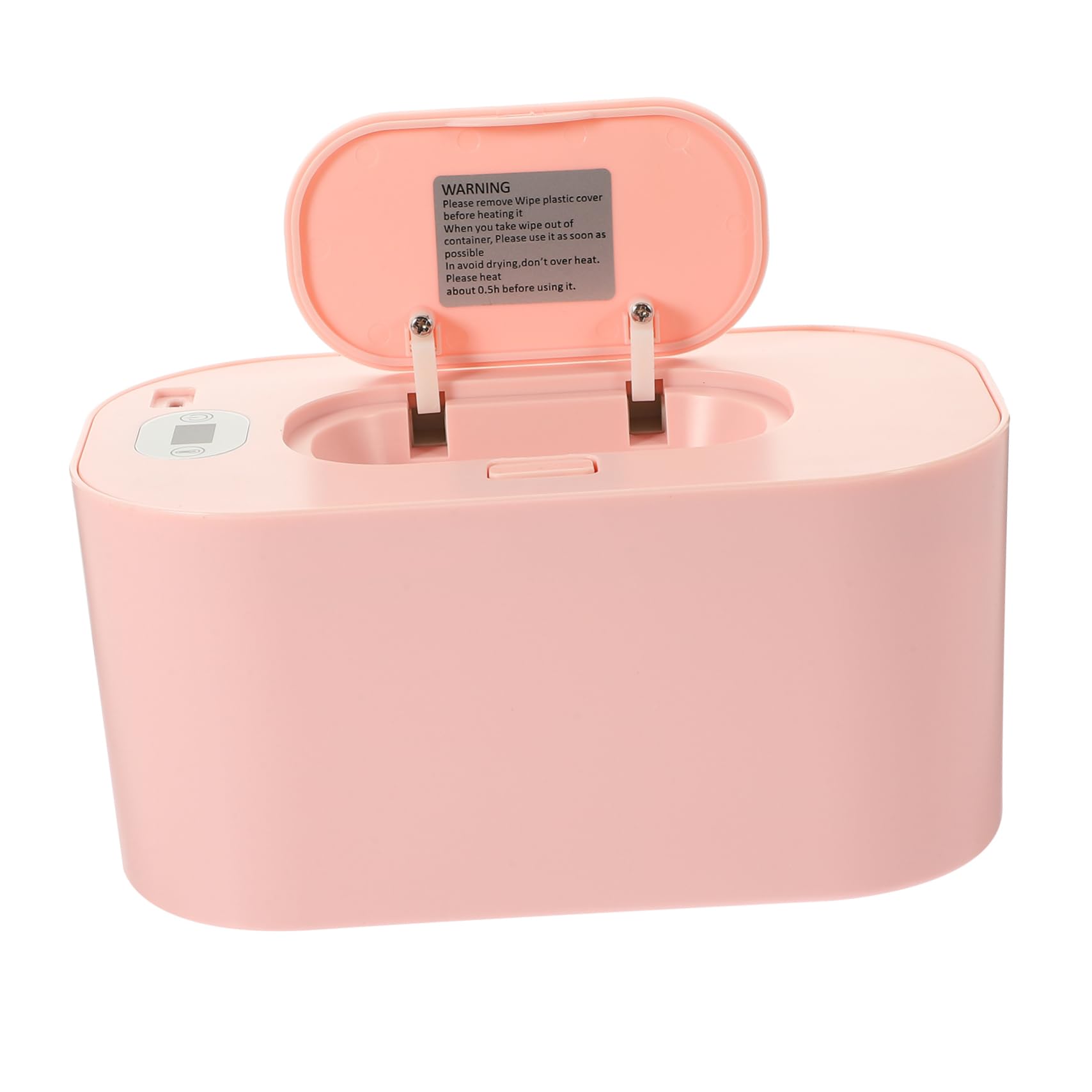Calentador portátil de toallitas para bebés con control térmico 40℃ 60℃ y pantalla incorporada para cambio de pañales en casa