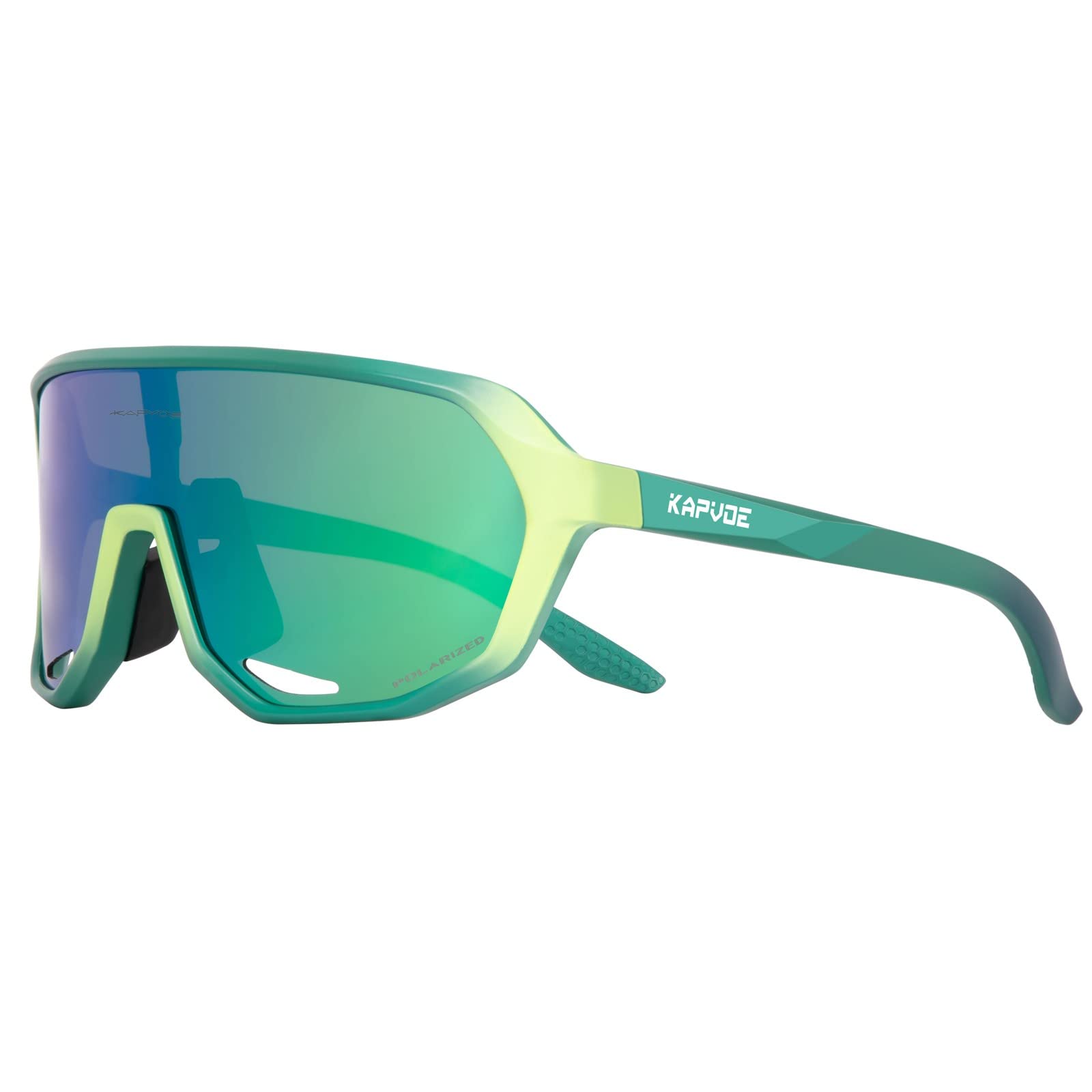 KAPVOE Gafas de Ciclismo Polarizadas Gafas de Sol Deportivas Béisbol Bicicleta Montaña MTB Running Hombre Mujer