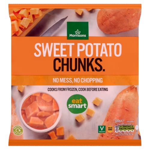 Morrisons Sweet Potato Chunks 500g
