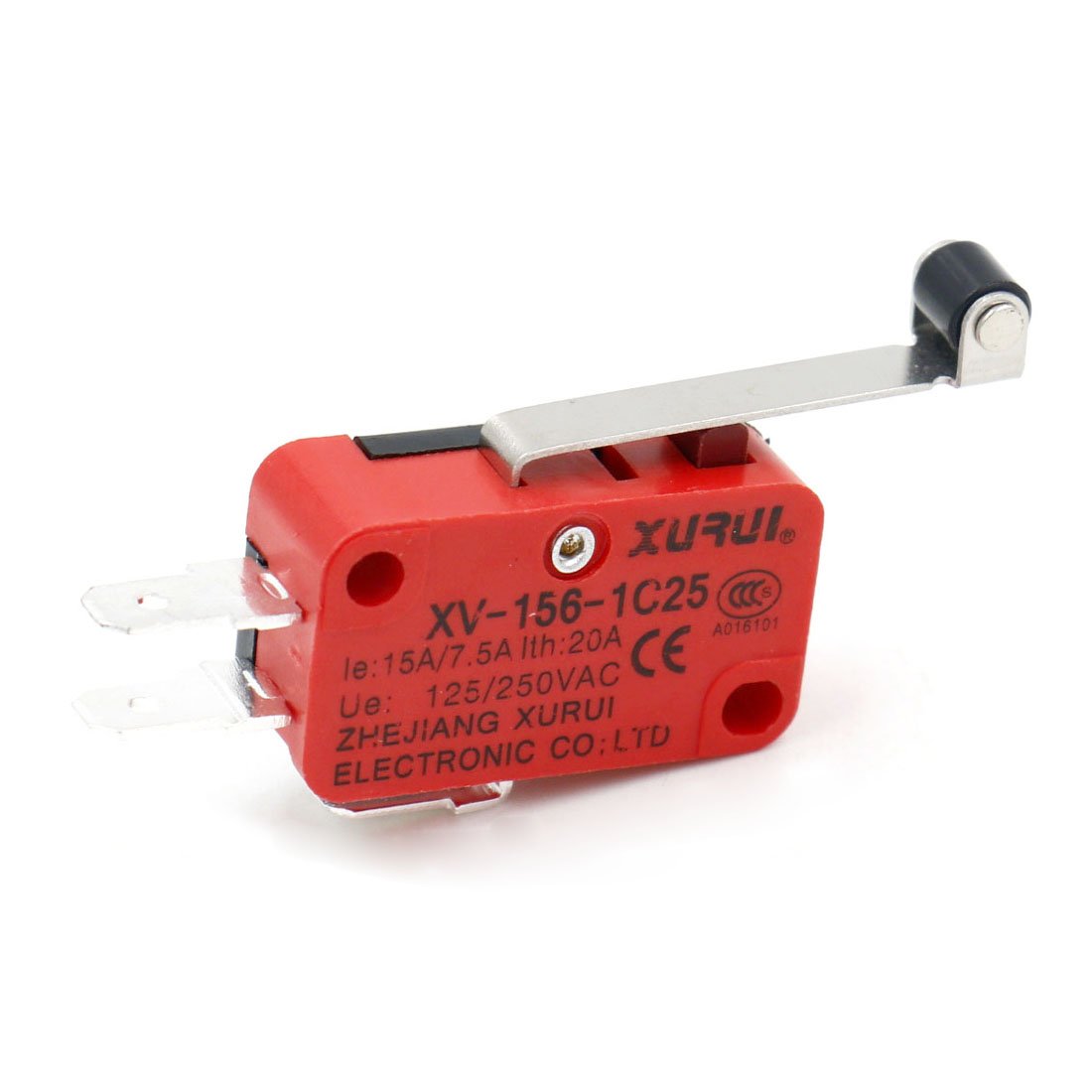 BaomainMicro Switch V-156-1C25 (V-166-1C25) Roller Lever Arm SPDT Snap Action 20PCS