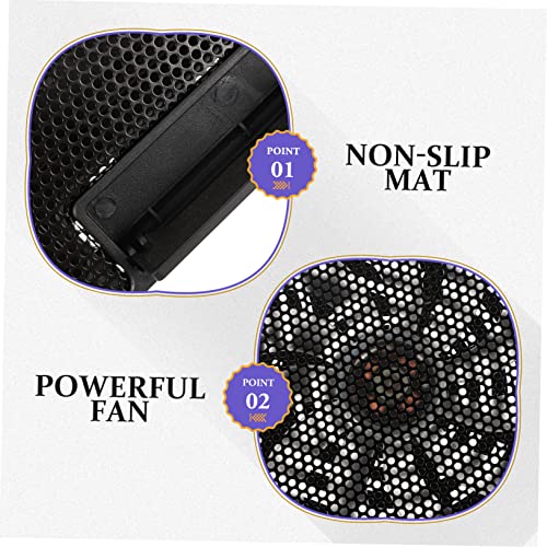 Base portátil para laptop con ventilador ajustable HOMSFOU miniatura 4