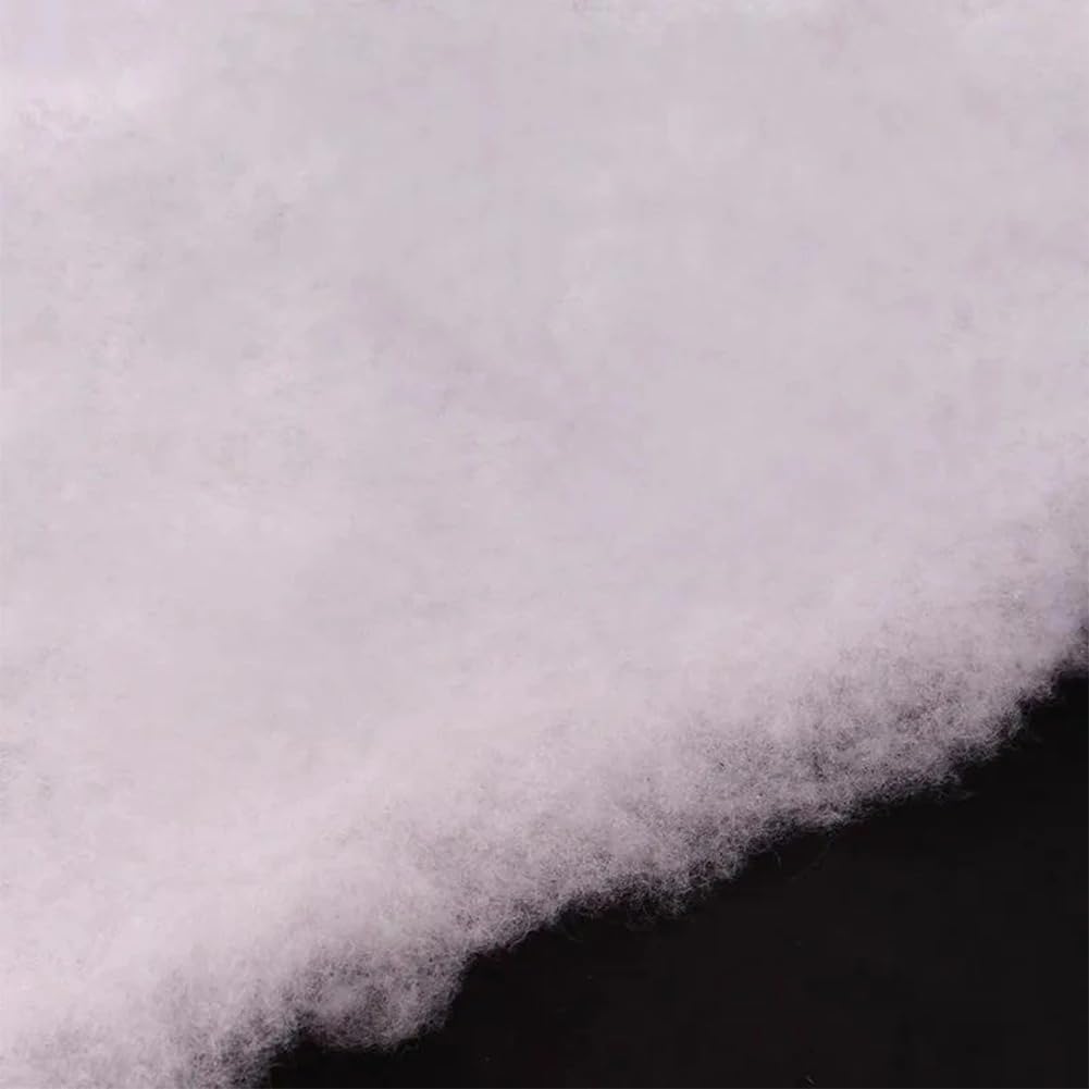 Fake Snow Blanket 31.49 x 94.48 Inch Artificial Snow Carpet Fluffy Snow Cover Winter Snow Displays for Christmas Tree Skirt DIY Snow Backdrop, 5-8mm Thick