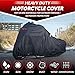 Badass Moto Ultimate Motorcycle Cover Waterproof Outdoor, Heavy Duty Motorcycle Cover for Harleys - Motorcycle Sun Cover, Fits Harley Davidson Motorcycle Covers, Street or Sportbike Cover - Medium