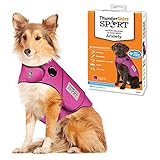 Thundershirt dogs clothing Thundershirt Dog Anxiety Jacket, Fuchsia, Large